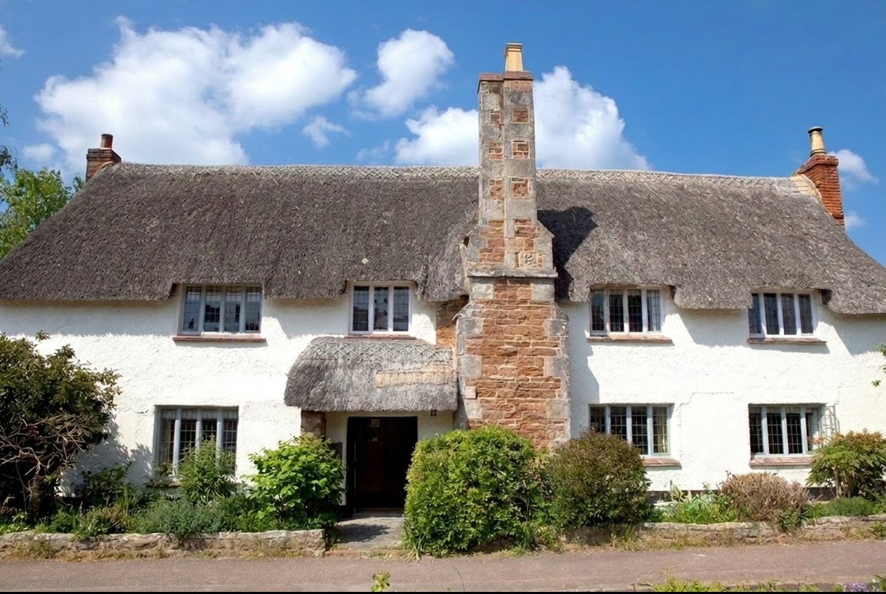 A thatched South Devon cottage valued by Dart and Partners
